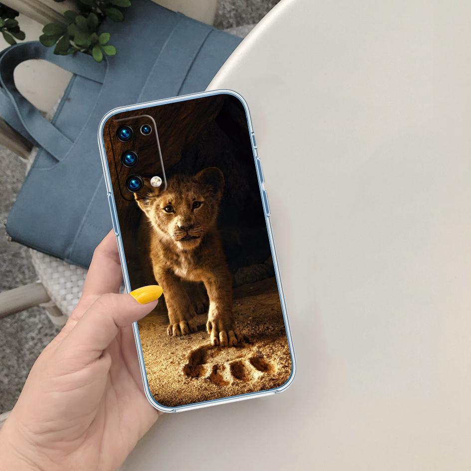 CJ75 Lion King Transparent Phone Case for LG K22 K30 K40 K40S K41 K42 K50 K50S K51 K51S K52 K61 K62 K71 K92 Q60 Q61 V40 V50 V60