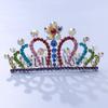 Crown Tiara Children's Princess Rhinestone Crown Hair Comb, Little Girl Birthday Gift Baby Hair Accessories Comb Accessories