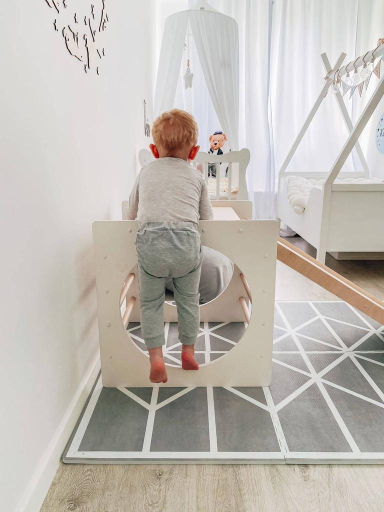 Climbing cube Box white