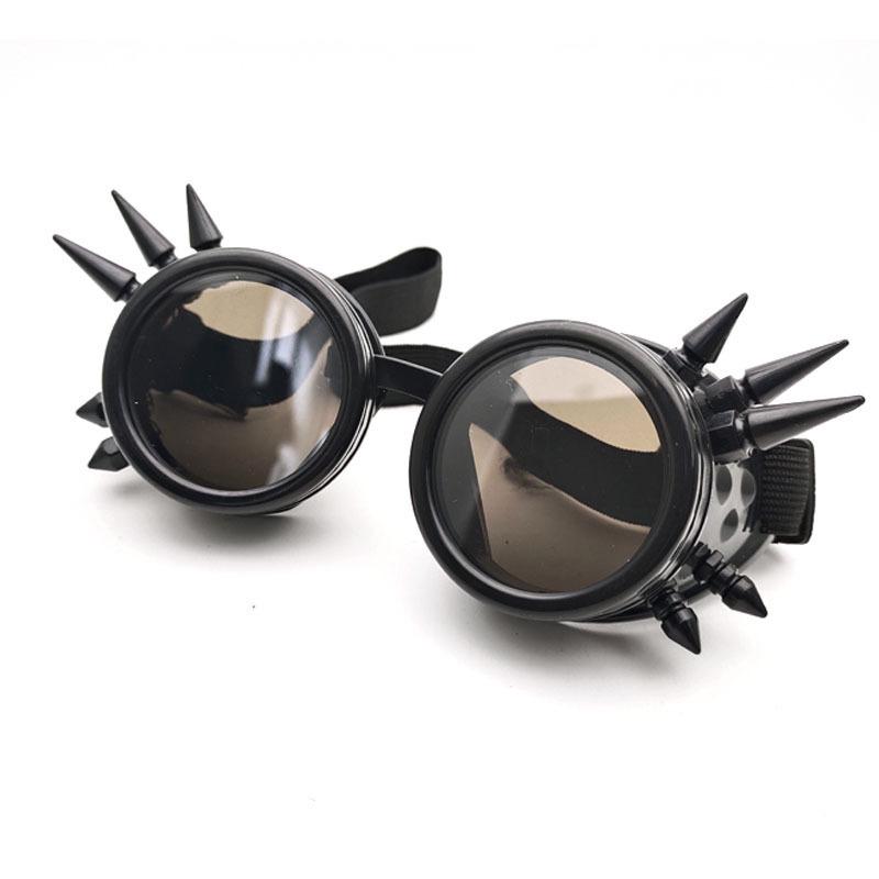 New Halloween Costume Retro Punk Steampunk Glasses Party Holiday Cosplay Decoration Props