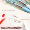 3Pcs/Box Kawaii Kuromi Melody Pressing Gel Pens Set Cute Cartoon 0.5Mm Black Ink Neutral Pens Student Stationery Office Supplies