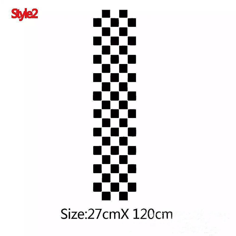 Various Styles Hood Cover Stripe Sunscreen Car Stickers Auto Sport Vinyl Film Cover Scratches Refit Automobile Styling Decals