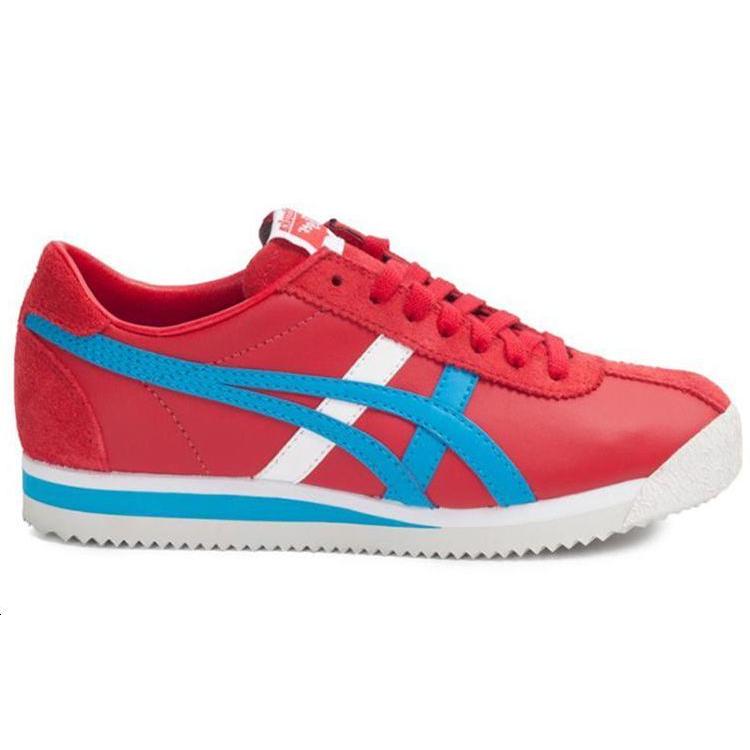 Onitsuka Tiger Corsair Abrasion Resistant Abrasion Resistant Low top Casual Shoes Unisex Red Blue White D7N2L-2341