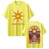 Game Dark Souls Church of The Sun Graphic T-shirt Men Women Fashion Gothic Rock T-shirts Men's Casual Vintage T Shirt