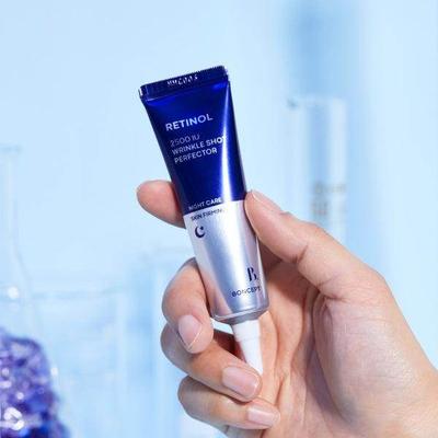 BONCEPT Retinol 2500 IU Wrinkle Shot Perfector 15ml / Anti-Aging, Moisturizing, Korean Cosmetics, Kbeauty