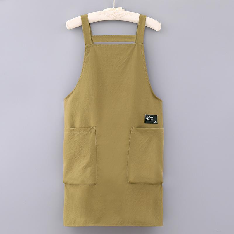 Household Apron Men Women Japanese Apron Barber Coffee Workwear Oil-proof Waterproof Restaurant Waiter Kitchen Cooking Apron