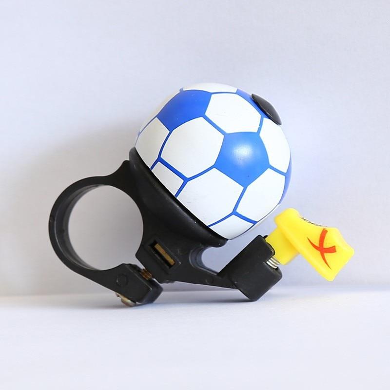 Creative Soccer Shape Sykkelklokker Aluminiumslegeringsdeksel Barnesykkel Scooterhorn Sykkeltilbehør