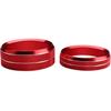 Auovo Volume Control Knob Cover Compatible with Ford Mustang Mach E Accessories 2024 2023 2022 2021 Mach-E Gear Shift Switch Knob Cover Ring Aluminum