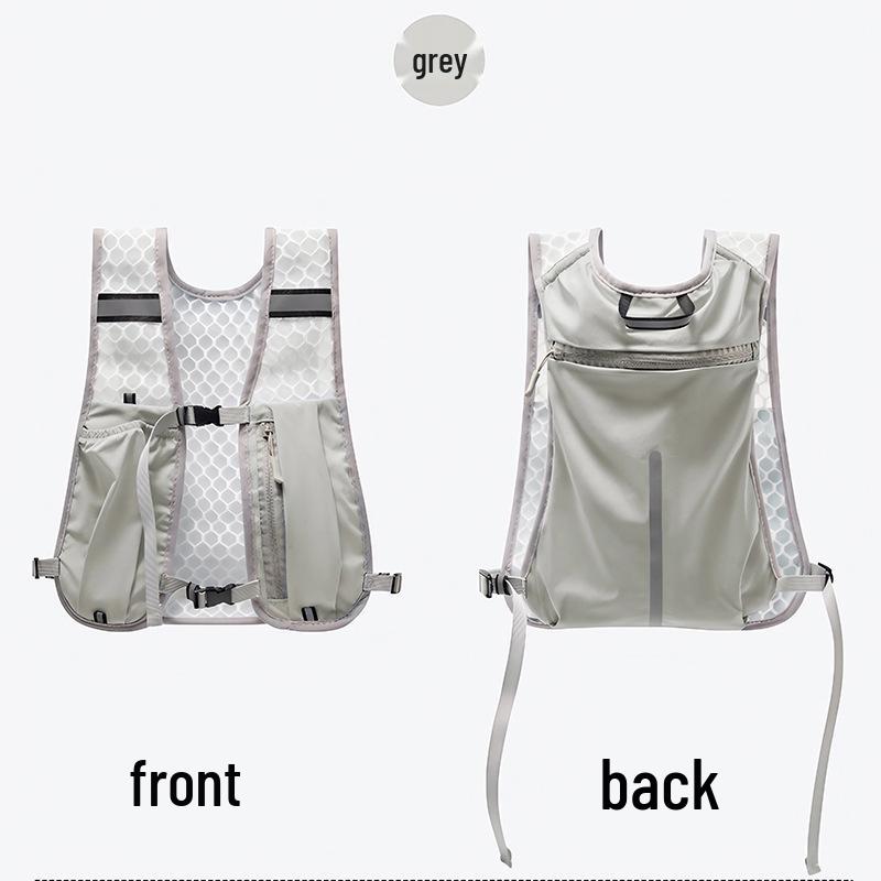 

Легкий дышащий спортивный рюкзак с карманом для телефона и держателем для бутылки с водой для бега, езды на велосипеде и повседневного использования Below 20L