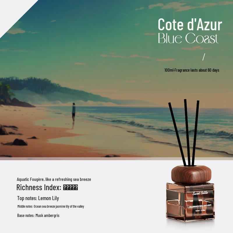 Luxury Long-lasting Rattan Diffuser: Alcohol-free, Fire-free Aromatherapy for Home & Hotel