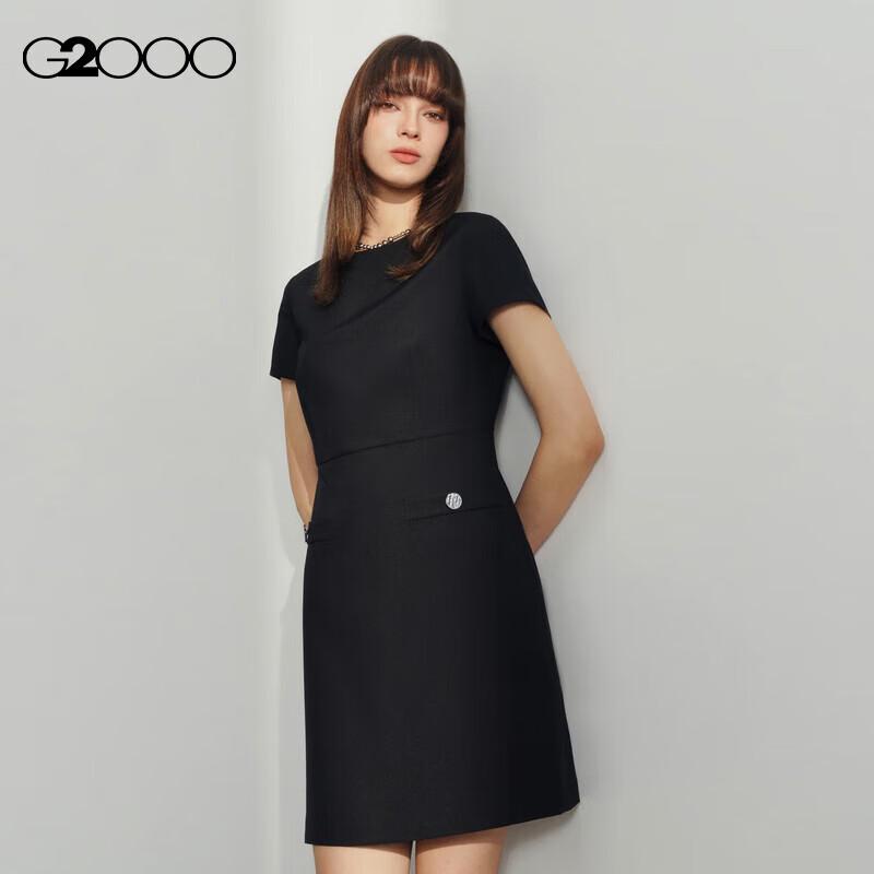 

G2000 Elegant Commuter Short Sleeve Midi Dress S/34
