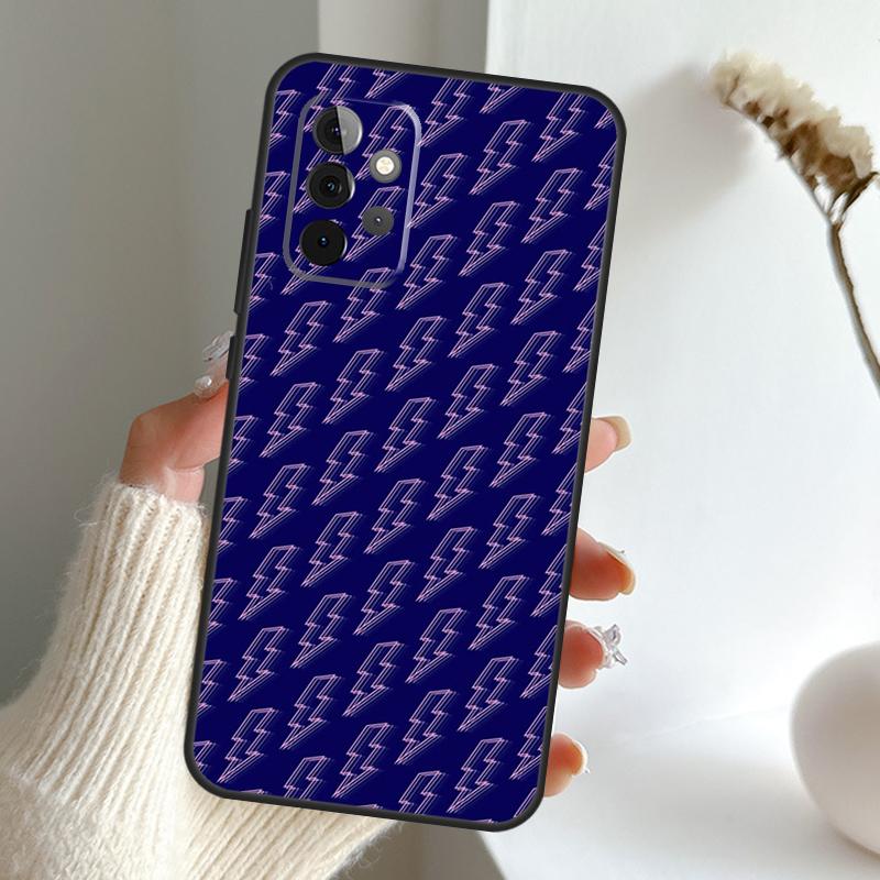 

Lightning Bolt Pattern Case For Samsung Galaxy A52 A32 A12 A16 A26 A36 A56 A15 A35 A55 A34 A54 A13 A33 A53 A17 A06 Samsung A15
