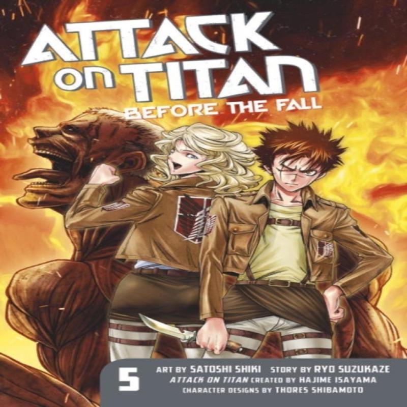 Attack On Titan Before The Fall 5 by Hajime Isayama Paperback Book 9781612629827