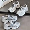 Thick-soled heightening dad shoes women's new spring models are popular today, versatile and not tiring sneakers