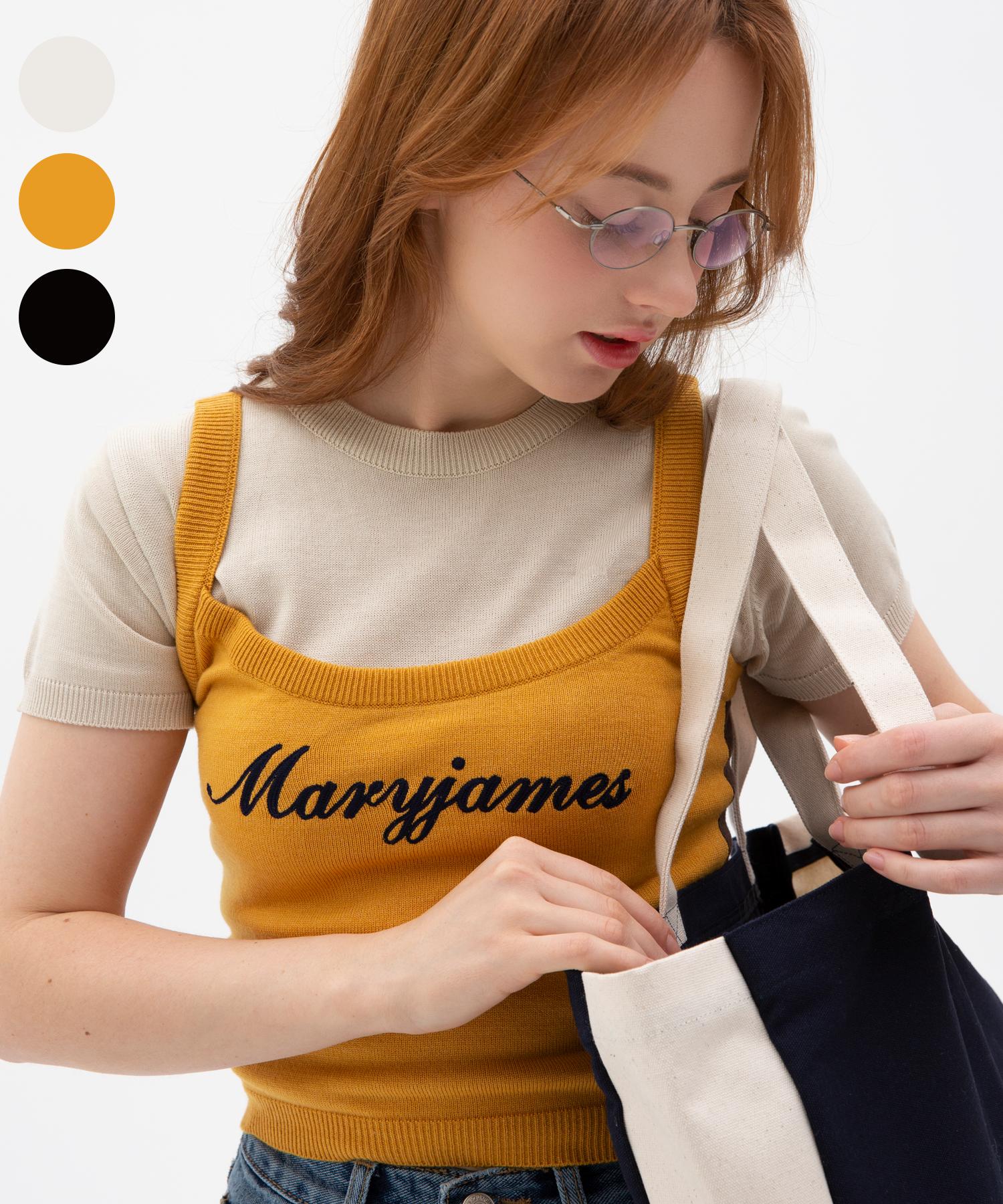 Mary James (W) Softy Knit Sleeveless (3 Color) Yellow - S