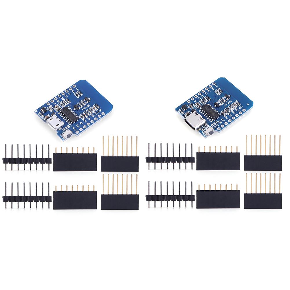 D1 Mini Nodemcu Lua Expansion Board Support OTA Launch Internet Development Board for Arduino Compatible with WeMos D1 Mini