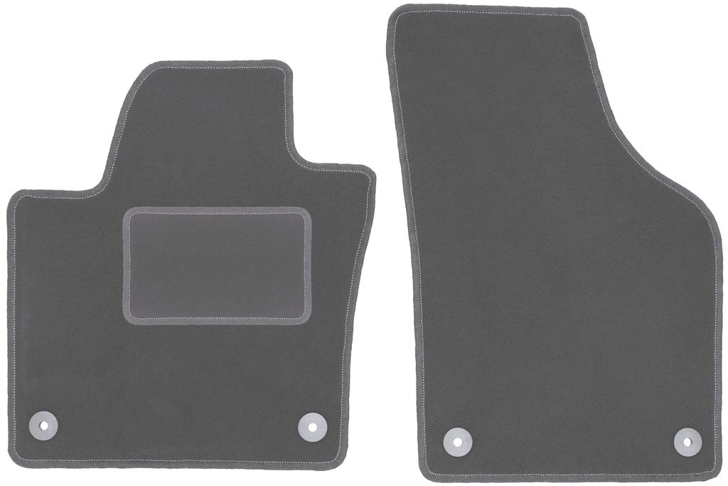 Tappetini anteriori per auto: Minivan Volkswagen Sharan II (2010-)