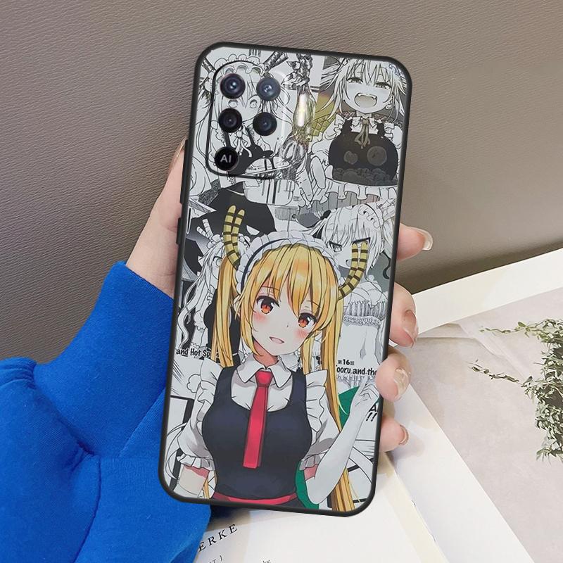Miss Kobayashi's Dragon Maid Case For OPPO Find X5 X3 Pro A15 A74 A54 A94 A93 A91 A5 A9 A31 A53 2020 A53S A52 A72 Cover
