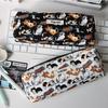 Large Capacity Stationery Box with Zipper Kitten Pencil Pouch Pencil Case  Back-To-School Supplies