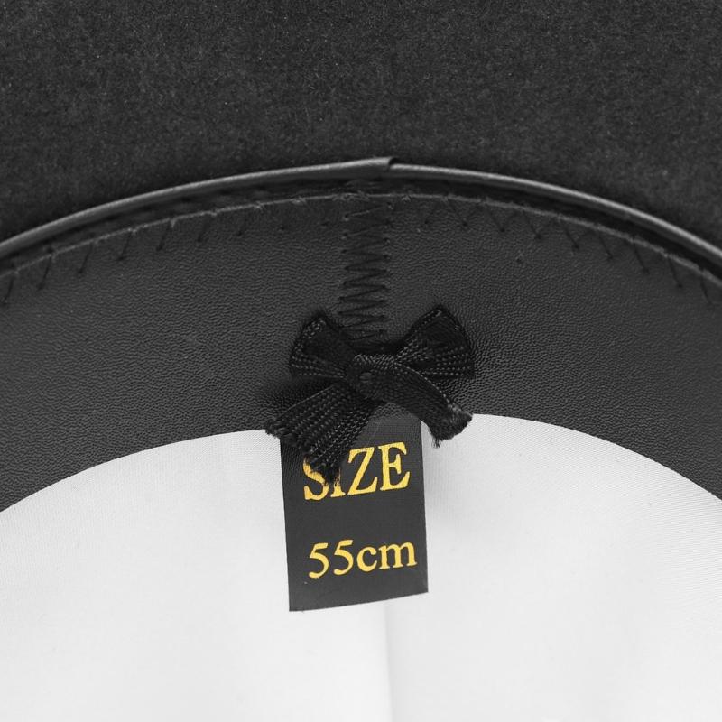 Adult Trilby Hat Breathable British Style Flat Top Hat Adult Festival Party Festival Formal Gathering Fedoras Hat