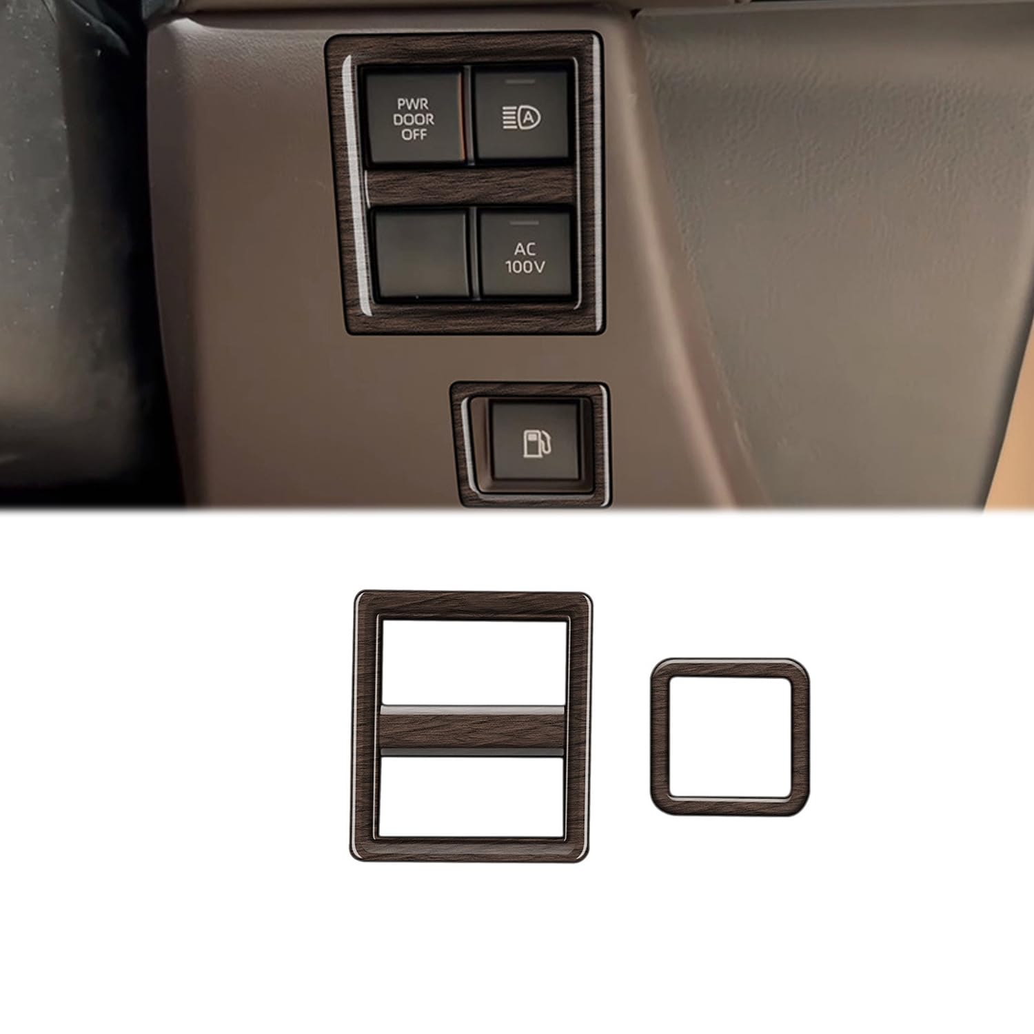 

Hyorabyn Compatible with Alphard 40 Series New Vellfire 40 Series Console Panel Front Switch