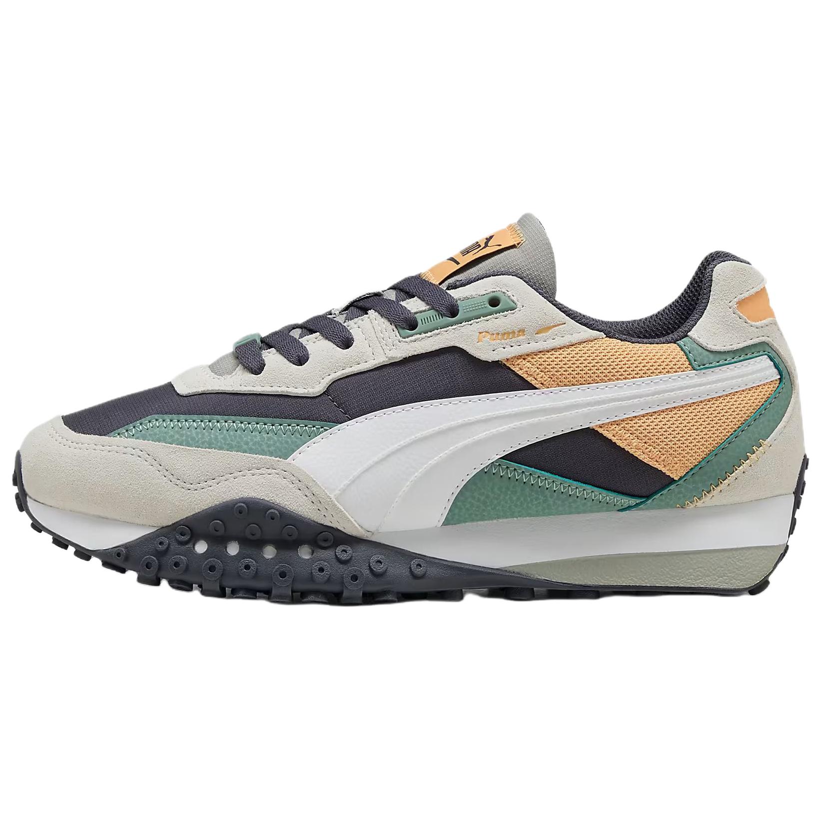 PUMA Blktop Rider Dusty Unisex Grey Silver Low Top Lifestyle Sneakers 401255-02 EU 37