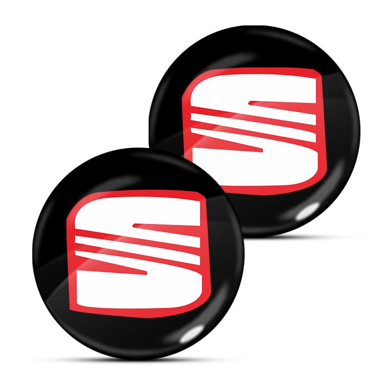 

2/4/6 шт. Наклейка на замочную скважину дверного замка автомобиля Эмблема Защитная наклейка для автомобиля для SEAT MK3 Leon 5F Ibiza 5 6 MII Altea Toledo 3 Cordoba Alhambra 2PCS