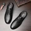 New High Quality Men 'S Shoes Luxury Oxfords Men Casual Genuine Leather Man Business Dress Shoes Men Soft Flats Male Fashion