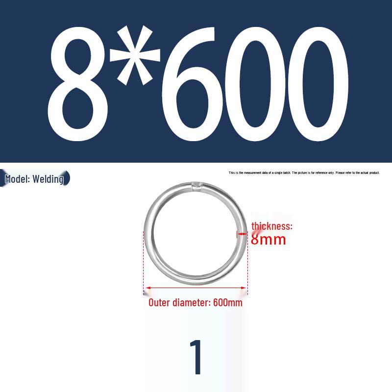 304 Stainless Steel Seamless O-Ring for Lifting and Hammock Yoga Connection