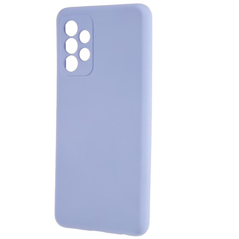 For Samsung Galaxy A52 4G/5G/A52s 5G Rubberized Phone Case Fiber Lining TPU Back Cover