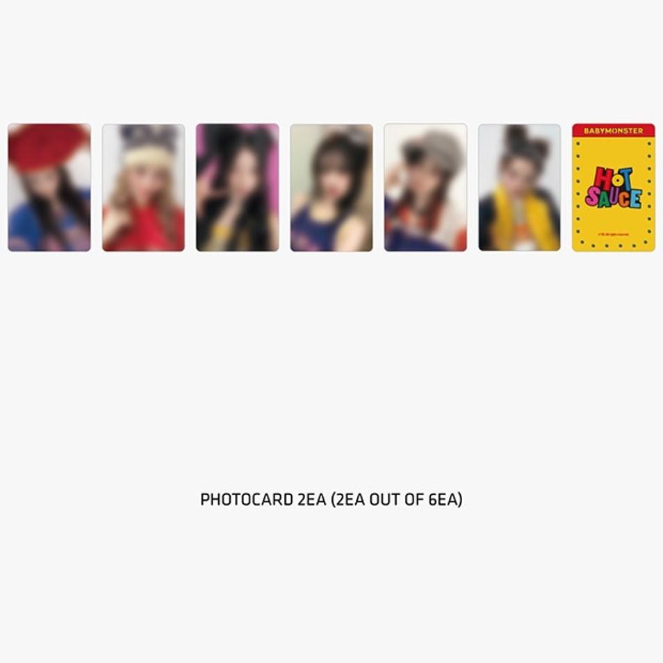 [ОСТРЫЙ СОУС] ПВХ Холдер для фотокарточек BABYMONSTER