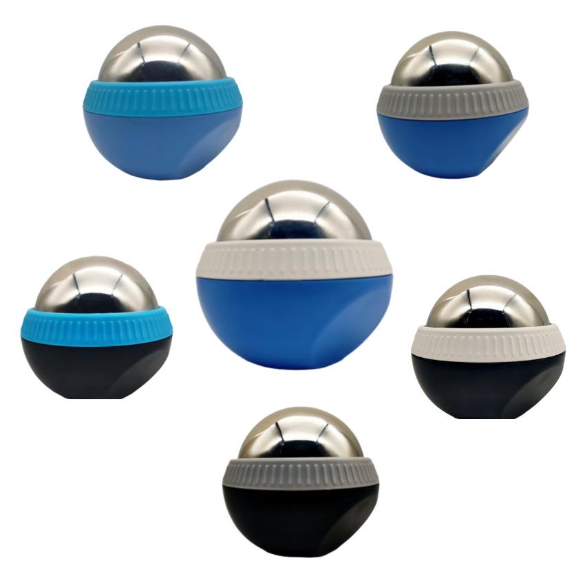 Stainless Steel Hot & Cold Massage Ball: Handheld Ice Pack, Cooling, Low Temp Rolling Ball, 70mm for Physiotherapy Fitness & Compress Therapy