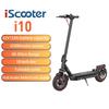 iScooter I10 650W Electric Scooter, 40km/h Max Speed, 45km Range, 10" Pneumatic Tires, Triple Brake System, APP Control
