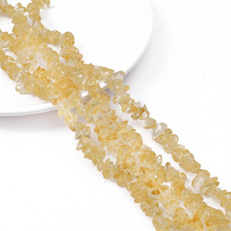 

200 шт. хрустальные стеклянные бусины нерегулярные прозрачные цветные бусины из щебня для самостоятельного изготовления ожерелья, браслета и ювелирных изделий жёлтый