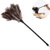 Ostrich Duster Feather Dusters With Long Plastic Handle Cleaning Brush Tool Household Cleaning Duster Dust Cleaning Tools