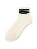 Beams Plus Men's 1/4 Schoolboy Socks In Off*Navy - 38430025479