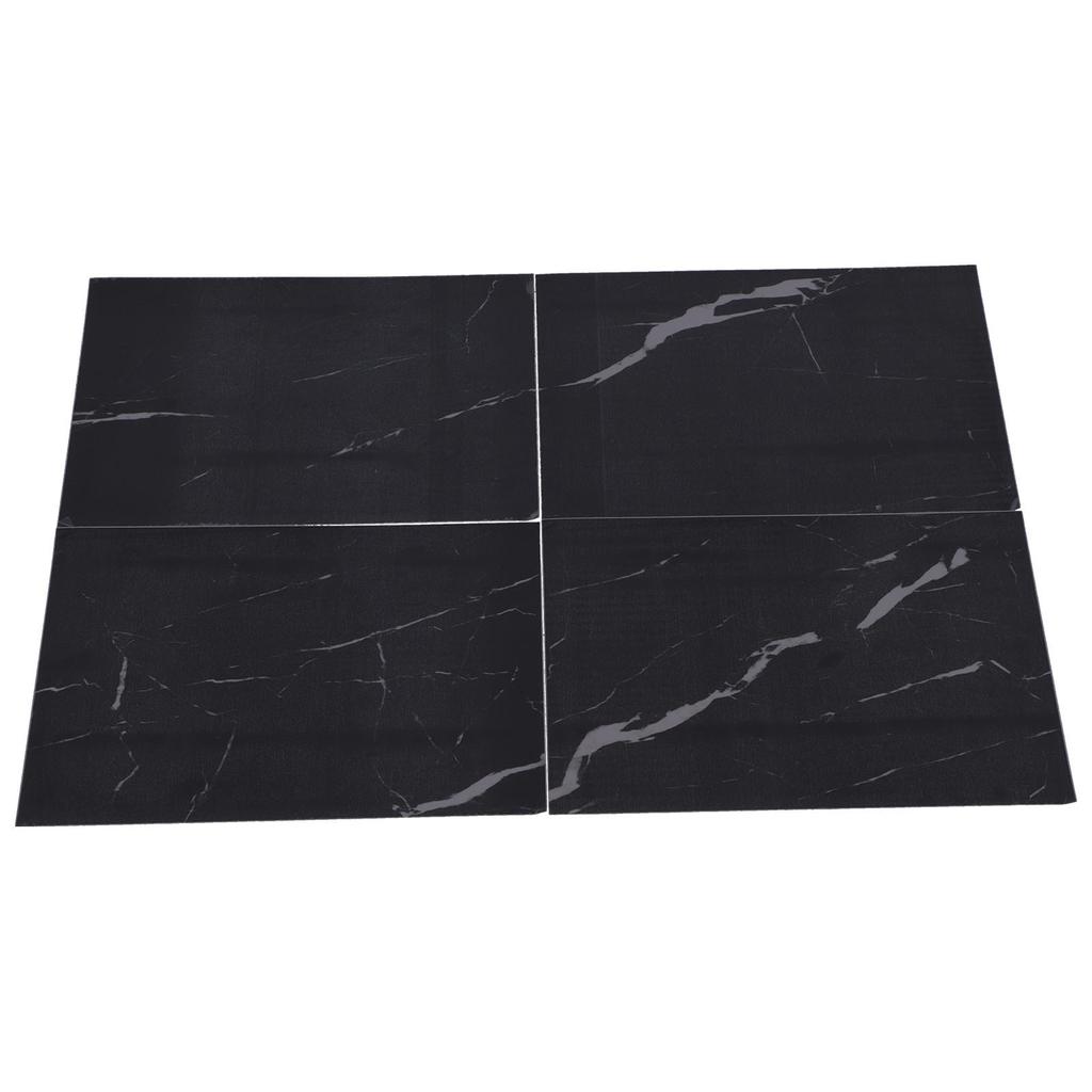 4Pcs verdickte PVC-Fliesenaufkleber wasserdichte selbstklebende Bodenaufkleber für Küche Badezimmer(30x30cm