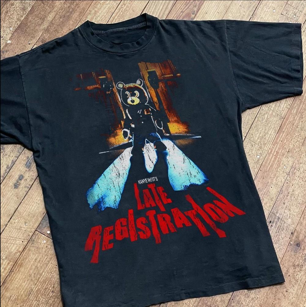 Late Registration Aged T-Shirt Black M S