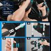 U-Shaped Adjustable Forearm and Chest Strength Trainer, 60-100 Lbs Resistance Portable Triceps Workout Equipment for Home Gym Fitness