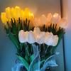5/10 stuks LED Tulpen Boeket Nachtlampje voor Huis Tuin Kunstbloemen PU Tulp Nepbloem Decoratie Bruiloft Verjaardagscadeau