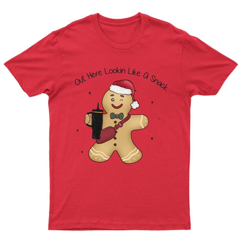 Out Here Lookin Like TShirt Unisex Gift Retro Seasonal Funny Xmas Santa c S