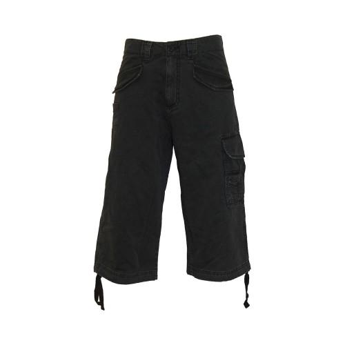 Spiral Direct Unisex Adult Vintage Plain Long Cargo Shorts