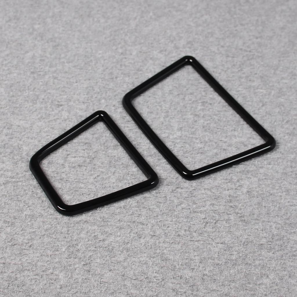 RUIQ Front Drink Holder Interior Panels of for the New Daihatsu FunCross (Set 2) Tanto/Tanto Custom/Tanto (Piano Black)