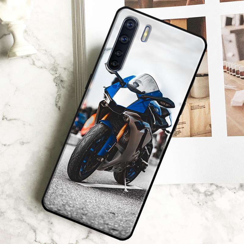 Motorcycles Case For Oppo A60 A40 A80 A18 A38 A58 A78 A98 A16 A76 A96 A15 A17 A77 A74 A94 A54 A57S Cover