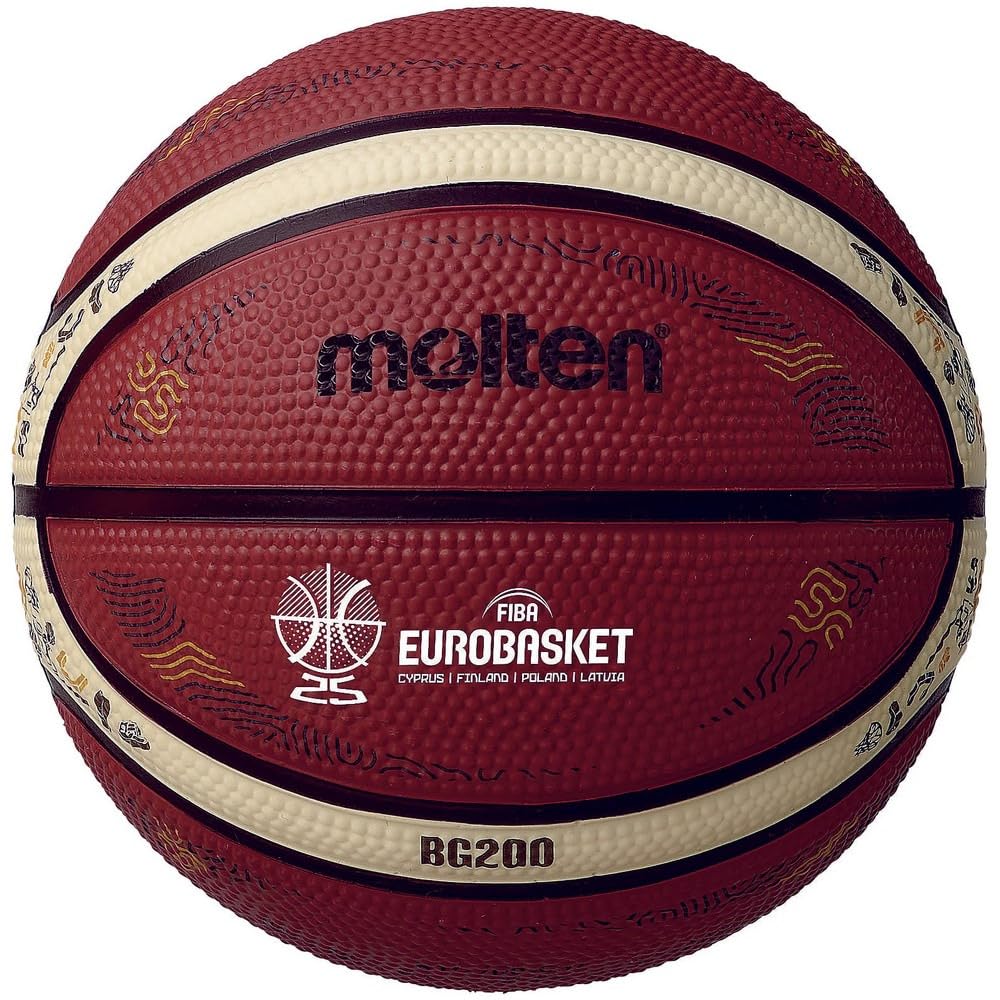 

Баскетбольный мяч Molten Eurobasket 2025 Модель Мини Резиновый Мини-мяч B1G200-E5Z