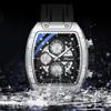 Watch Men's Watch Multifunctional Watch Silicone Strap Sports Wind Waterproof Six-Pin Calendar Quartz Watch