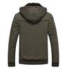 Mens Winter /Autumn Clothes Windbreaker Military Field Army Jackets Flight Pilot Hooded Top Coat