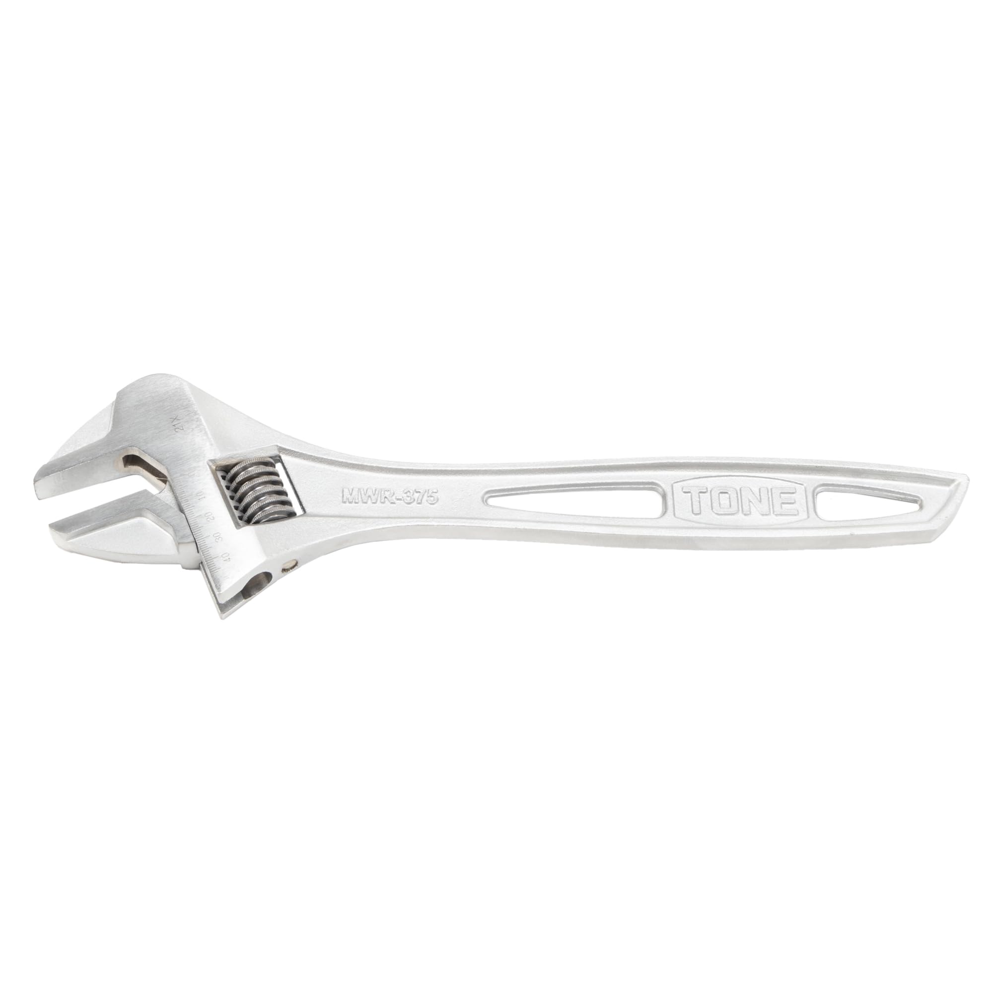 

Tone (TONE) Adjustable Wrench (with scale) MWR-375 Total length 375mm