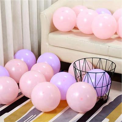 Lot of 10 Pink and Purple Balloons