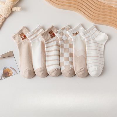 Women's Short Socks, Moisture-wicking, Breathable, Spring and Autumn Styles, Summer Short Styles, Summer Thin Styles, Boat Socks for Women